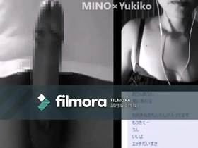 Virtual sex with a Japanese girl on SNS: Yukiko