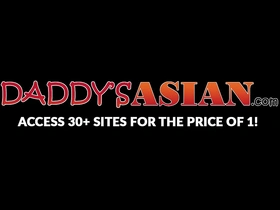 Older man has rough sex with Asian twink in hardcore gay scene