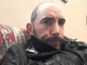 Spanish gay masturbates and has anal sex with another hairy man