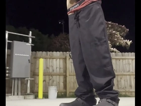 An erotic video of an overnight nurse who gets horny during a 3 a.m. smoke break.