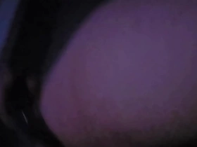 Young gay guy enjoying anal play alone