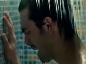 Fachri Albar in a hot shower scene in Banned Door (2010)