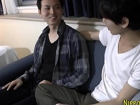 Japanese teen gets his hole fingered and jizzed in this reality porn video.