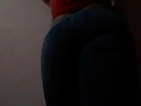 This is a gay amateurs ass in pants.