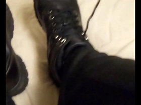 Solo gay boy showing off his skills in a new video (2020)