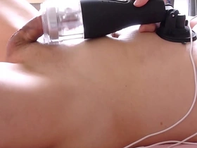 A compilation of 26 male climaxes with a Japanese man masturbating.
