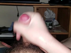 Gay masturbators cum in a spectacular manner.