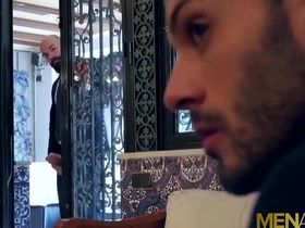 Bearded gay Max Duros anal training with the help of Classy Andy Star.
