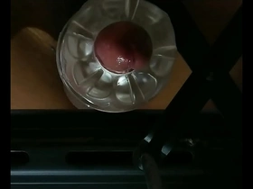 Solo pleasure with a fleshlight, gay mans experience.