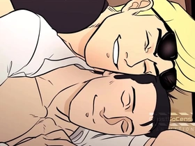 Big dick cartoon characters get interracial sex in anime movie