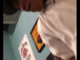 Gay Japanese man enjoys sex with his partner.