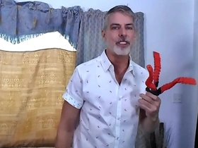 Gay DILF Richard Lennox dominates and humiliates his new fuck toy.