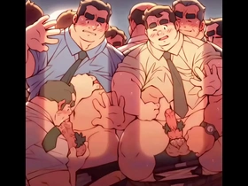 A collection of gay anal and oral sex scenes in the Makumoon animation.