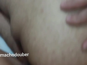 Married woman in action with a gay amateur