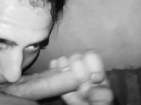 Gay exotic oral sex scene in black and white – No Return #23
